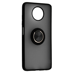 Чехол (накладка) Xiaomi Redmi Note 9 5G / Redmi Note 9T, Goospery Ring Case, Black Red, Черный