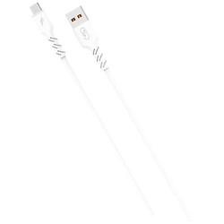 USB кабель SkyDolphin S07V TPE High Elastic Line, MicroUSB, 1.0 м., Білий