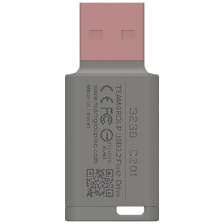 USB Flash Team C201, 32 Гб., Рожевий