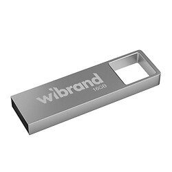 USB Flash Wibrand Shark, 16 Гб., Срібний