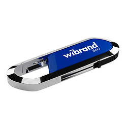 USB Flash Wibrand Aligator, 64 Гб., Синий