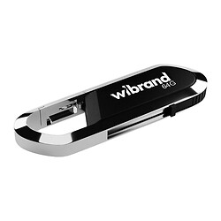 USB Flash Wibrand Aligator, 64 Гб., Черный