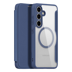 Чохол (накладка) Samsung S926 Galaxy S24 Plus, Dux Ducis Skin X Pro, MagSafe, Синій