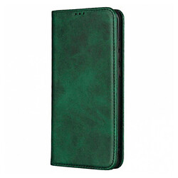 Чохол (книжка) Xiaomi Redmi 14C, Leather Case Fold, Dark Green, Зелений