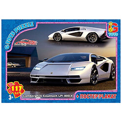 Пазлы ТМ "G-Toys" из серии "Dream Garage", Гараж Мечты, 117 эл., Gtoys