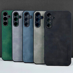 Чохол (накладка) Xiaomi Redmi 10X / Redmi Note 9, Leather Nubuck Fashion of Ukraine, Срібний - № 7