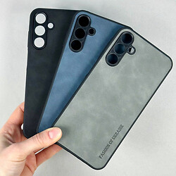 Чохол (накладка) Xiaomi Redmi 10X / Redmi Note 9, Leather Nubuck Fashion of Ukraine, Срібний - № 10