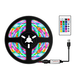 LED стрічка RGB, 3.0 м., Чорний