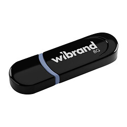 USB Flash Wibrand Panther, 8 Гб., Чорний