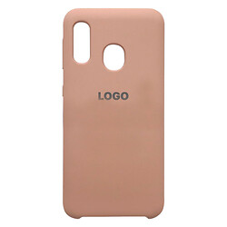 Чохол (накладка) Samsung A202F Galaxy A20e, Original Soft Case, Nude, Бежевий