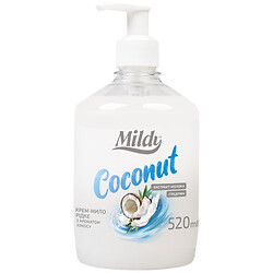 Крем-мило рідке "Mildy: Coconut", 520 мл