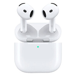 Bluetooth-гарнитура Airpods 4, Стерео, Белый