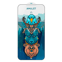 Захисне скло Apple iPhone 16 Pro Max, AMULET HD Antistatic, 2.5D, Чорний