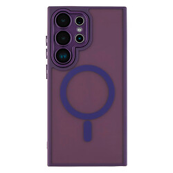 Чехол (накладка) Samsung S916 Galaxy S23 Plus, Matte Camera Lens, MagSafe, Фиолетовый