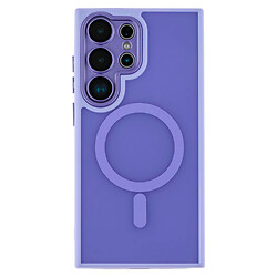 Чехол (накладка) Samsung Galaxy S24, Matte Camera Lens, MagSafe, Elegant Purple, Фиолетовый