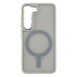 Чохол (накладка) Samsung S911 Galaxy S23, Color Chrome Case, MagSafe, Сірий