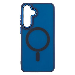 Чохол (накладка) Samsung S711 Galaxy S23 FE, Color Chrome Case, Dark Blue, MagSafe, Синій