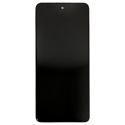 Дисплей (экран) Infinix Hot 40 / Hot 40 Pro, High quality, С сенсорным стеклом, С рамкой, Черный