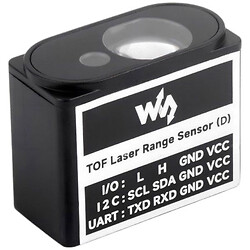 Лазерный датчик расстояния TOF UART/I2C/IO от Waveshare