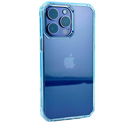 Чохол (накладка) Apple iPhone 14 Pro, OCTAGON Crystal Case, Блакитний