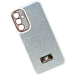 Чохол (накладка) Samsung A125 Galaxy A12 / M127 Galaxy M12, Sand Crystal Swarovski, Срібний