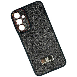 Чехол (накладка) Samsung A225 Galaxy A22 / M225 Galaxy M22 / M325 Galaxy M32, Sand Crystal Swarovski, Черный