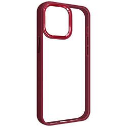 Чехол (накладка) Apple iPhone 12 / iPhone 12 Pro, Lyon Case, Бордовый