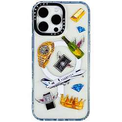 Чохол (накладка) Apple iPhone 12 Pro Max, CaseTify Transparent, MagSafe, Малюнок