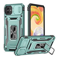 Чехол (накладка) Samsung A065 Galaxy A06, Epik Camshield Army Ring, Light Green, Зеленый