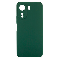 Чохол (накладка) Xiaomi Poco C65 / Redmi 13C, GETMAN Liquid Silk, Dark Green, Зелений