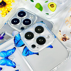 Чохол (накладка) Apple iPhone 13 Pro, Transparent with Image Pocket, Butterflies, Малюнок - № 4