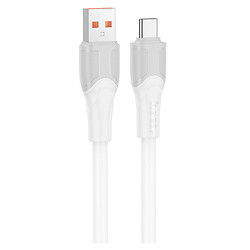 USB кабель Hoco X106, Type-C, 2.0 м., Белый