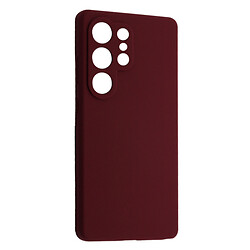 Чохол (накладка) Samsung Galaxy S25 Ultra, Original Soft Case, Marsala, Бордовий