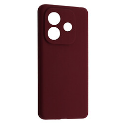 Чехол (накладка) Xiaomi Redmi Note 14 5G, Original Soft Case, Marsala, Бордовый