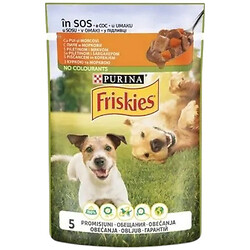 Корм для собак Purina Friskies Курица, морковь пауч 85 г
