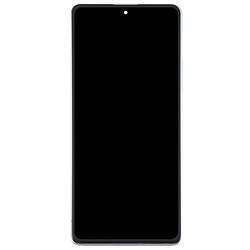 Дисплей (экран) Xiaomi Poco F5 / Redmi Note 12 Turbo, High quality, С сенсорным стеклом, С рамкой, Серебряный