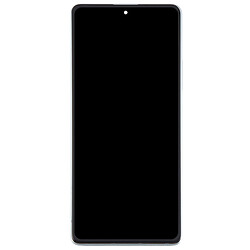 Дисплей (екран) Xiaomi Poco F5 / Redmi Note 12 Turbo, High quality, З сенсорним склом, З рамкою, Срібний