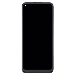 Дисплей (экран) OPPO Realme Q3s, High quality, С сенсорным стеклом, С рамкой, Черный