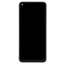 Дисплей (экран) OPPO Realme 10, High quality, С сенсорным стеклом, С рамкой, Черный