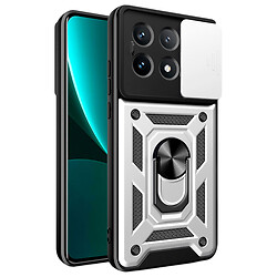 Чехол (накладка) Xiaomi Poco X6 Pro, Armor Guard Shield, Серебряный