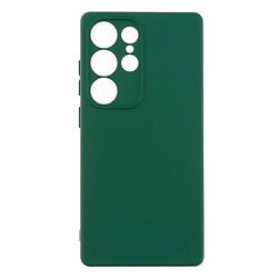 Чохол (накладка) Samsung Galaxy S25 Ultra, Original Soft Case, Dark Green, Зелений