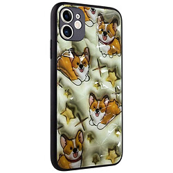 Чехол (накладка) Apple iPhone 12, Epik Prisma Plushie, Corgi, Рисунок