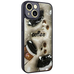 Чехол (накладка) Apple iPhone 13, Epik Prisma Plushie, Coffee, Рисунок