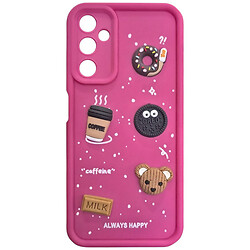 Чехол (накладка) Samsung A355 Galaxy A35 / A356 Galaxy A35 5G, Epik Toys Case, Розовый