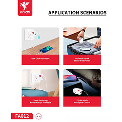 СЗУ FLYCDI FA-012, С кабелем, MicroUSB, 2.4 A, Белый - № 4