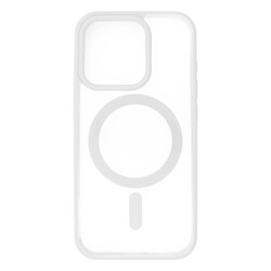 Чехол (накладка) Apple iPhone 15 Pro Max, Cristal Case Guard, MagSafe, Белый