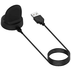 USB кабель Magnetic Charger Cradle Samsung Galaxy Watch 5 Pro 45 / Galaxy Watch 6 40 / R500 Galaxy Watch Active / R820 Galaxy Watch Active 2 / R825 Galaxy Watch Active 2 / R845 Galaxy Watch 3 / R860 Galaxy Watch 4, Чорний