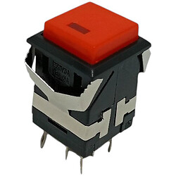 Кнопка KD2-21 Red Button with Lamp