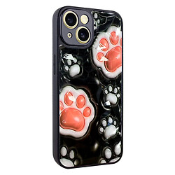 Чехол (накладка) Apple iPhone 13 / iPhone 14, Epik Prisma Plushie, Paws, Рисунок