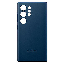 Чехол (накладка) Samsung S928 Galaxy S24 Ultra, Leather Case Color, Navy Blue, Синий